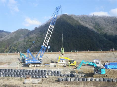 一級河川江の川水系長瀬川河川災害復旧工事（広島県西部建設事務所発注）が完成しました。 株式会社熊高組