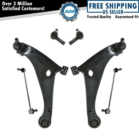 Front Control Arm Ball Joint Sway Bar Link Tie Rod Steering Suspension