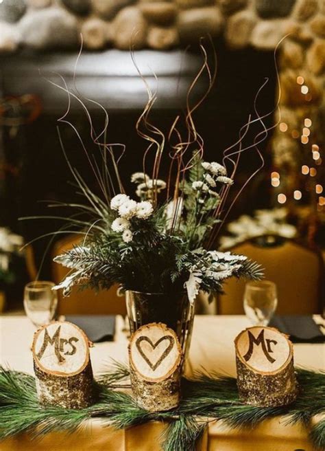 55 Cozy And Warming Up Rustic Winter Wedding Ideas Weddingomania