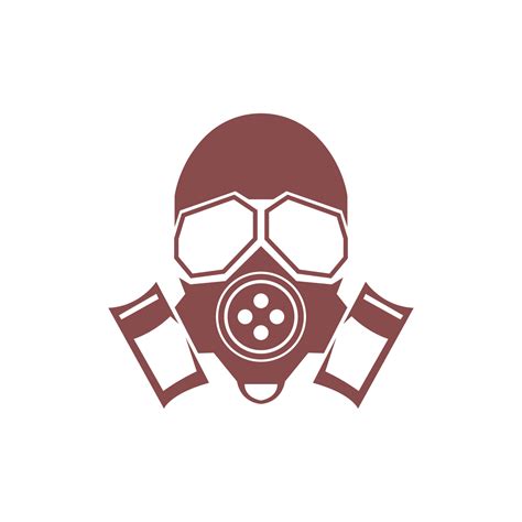 Gas mask icon logo design 14027572 Vector Art at Vecteezy