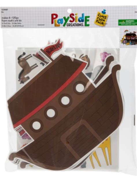 Noahs Ark Foam Craft Kit Etsy