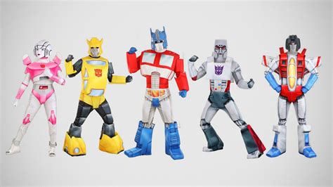 Halloweencostumes Announced Exclusive G Transformers Costumes For