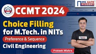 Nits M Tech Spot Round Admission 2024 National Spot Rounds Ccmt 2024