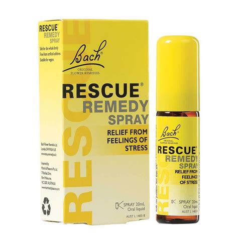 Bach Rescue Remedy Spray 20ml | HealthPorter NZ