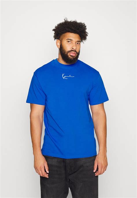 Karl Kani Small Signature Essential Tee Unisex T Shirt Basic Blue