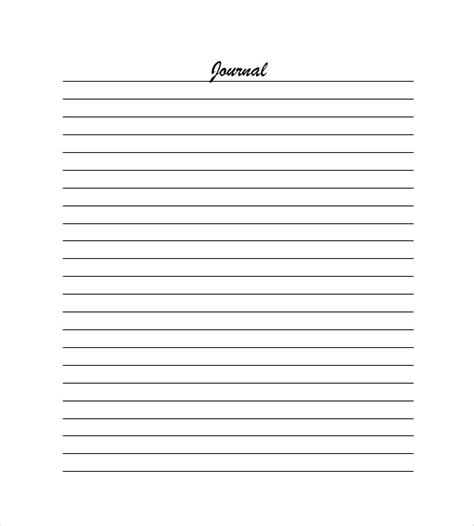 13 Lined Paper Templates Doc Pdf Excel