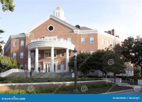 Modern Buildings in SMU Campus Dallas Editorial Image - Image of ...