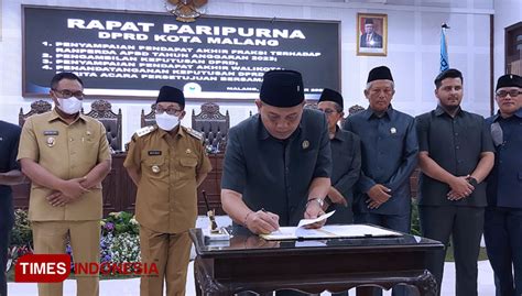 Dok Apbd Ta Kota Malang Ditarget Rp Triliun Dewan Soroti