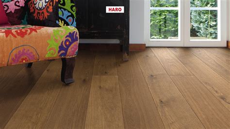 HARO PARQUET 4000 1 Lama Plaza 240 4V Roble Ahumado Universal Alpin