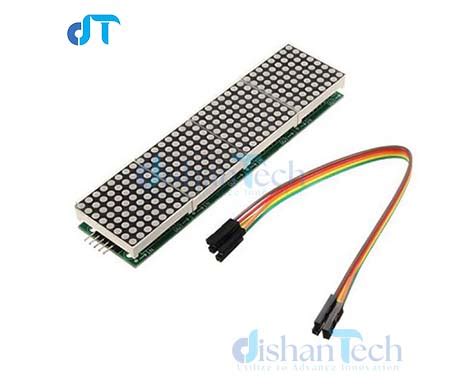 Dot Matrix LED Display Module Quad 8x8 Display DishanTech BD