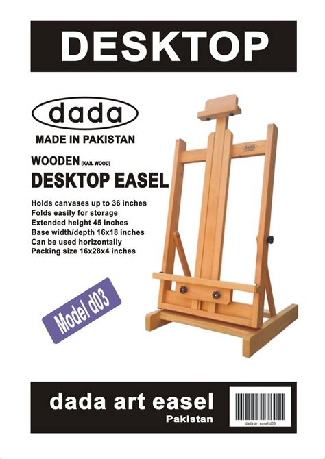 Pakistan Dada Art Art Easel Pakistan Desk Top Desktop Easel