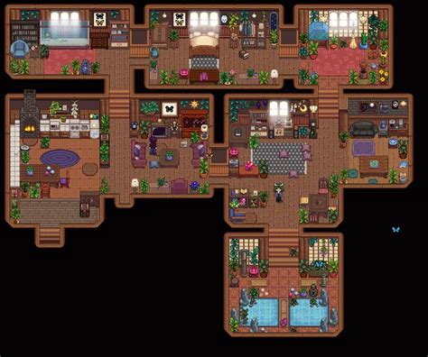 Whimisgoth Farmhouse Decor Stardew Valley Stardew Valley Layout