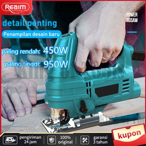 King Of Tools Mesin Gergaji Jigsaw Kekuatan Tinggi Mesin Potong Kayu