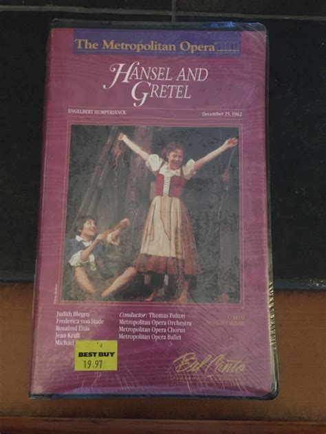 Hansel And Gretel 1987 Video Vhs Format For Sale Online Ebay