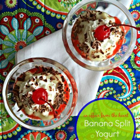 Banana Split Yogurt Parfait