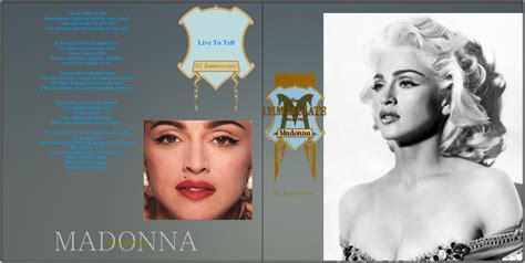 Madonna Fanmade Covers The Immaculate Collection Anniversary Edition