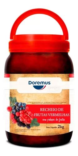 Doremus Recheio Mescla De Frutas Vermelhas Kg Frete Gr Tis