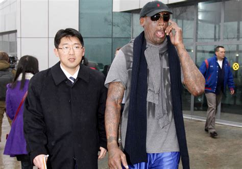 Dennis Rodman Worms His Way Into North Korea In The Name Of Basketball