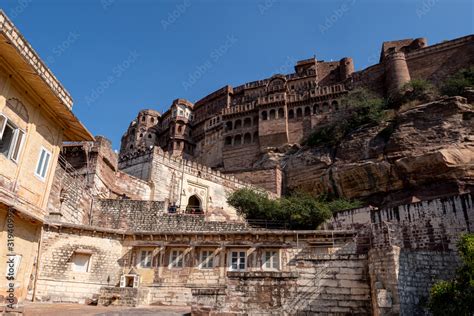 mehrangarh fort view Stock Photo | Adobe Stock