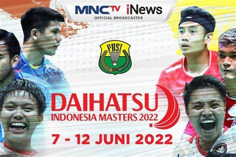 Jadwal 16 Besar Indonesia Master 2022 Pemain Ganda Putra Nonton Aksi