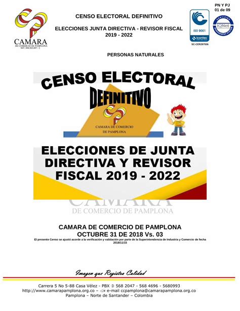 PDF ELECCIONES JUNTA DIRECTIVA REVISOR FISCAL 2019 2022 DOKUMEN