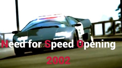Opening Need For Speed Hot Pursuit YouTube