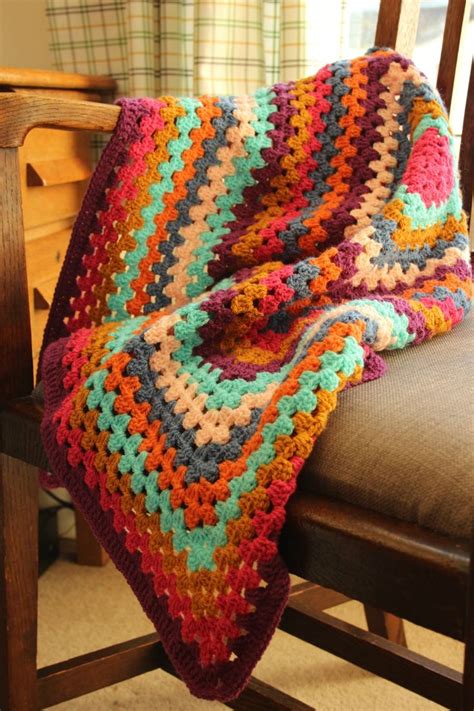 A Super Quick Granny Square Blanket Zeens And Roger Granny Square