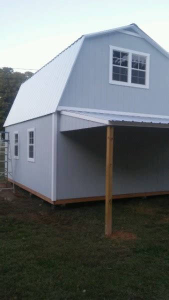 Legend Two-Story Lofted Storage Building - Conestoga Builders - Carports, Garages, Barns, RV ...