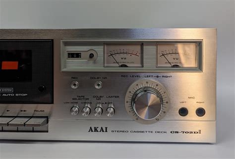 Akai CS 702D II Stereo Cassette Tape Deck EBay