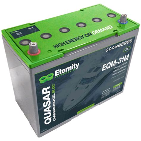 12v 100ah Eternity Quasar Nano Gel Carbon Leisure Battery Eqm 31m