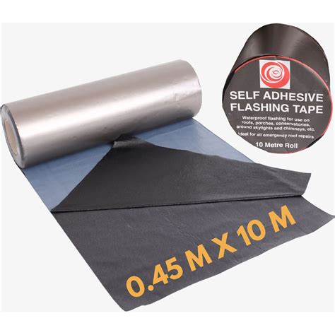 Flashing Tape Repair Roof Leaks Waterproof Self Adhesive 10m Lead Flashing Roll