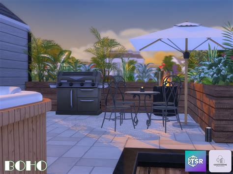 The Sims Resource Boho Terrace