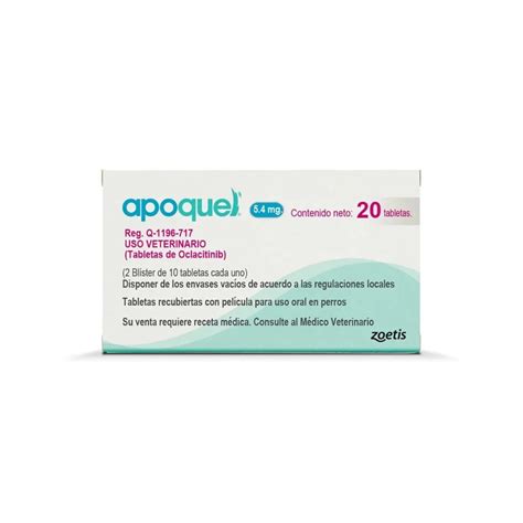 Apoquel 5 4mg X 20 Tabletas Foopy Pet Store