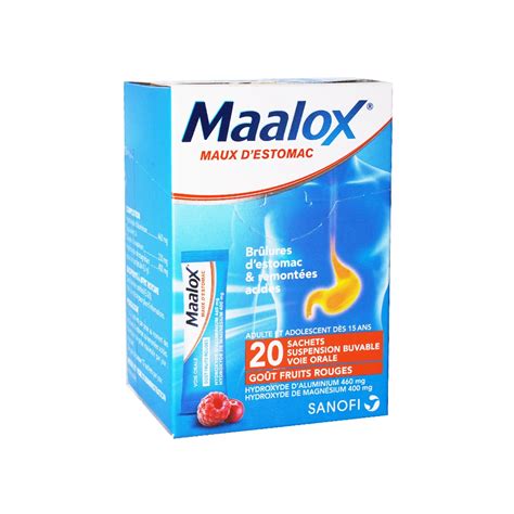 Maalox 460 Mg400 Mg Oral Suspension Sachets Pharmamt Products