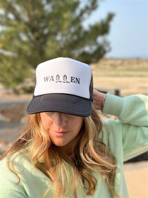 Wallen Trucker Hat Morgan Wallen Country Music Concert Etsy