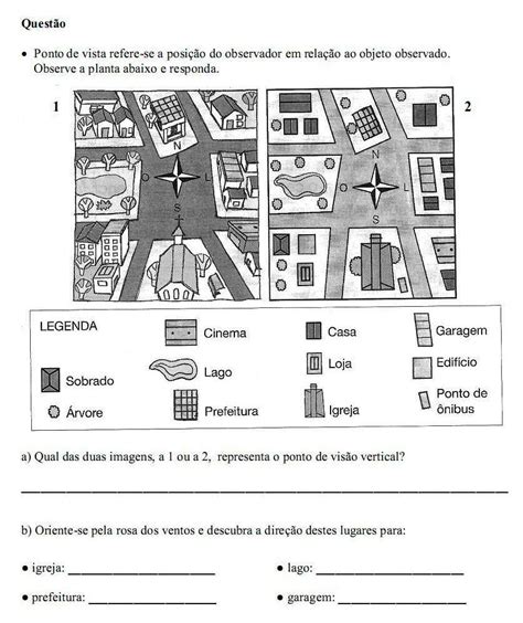 Para Bons Educadores Atividade De Geografia Para O 3° Ano Do Ensino