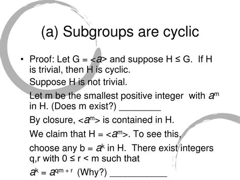 PPT - Cyclic Groups PowerPoint Presentation, free download - ID:5713670