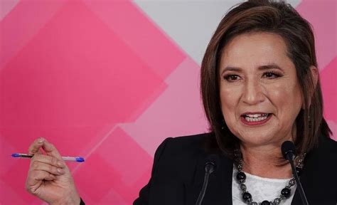 Xóchitl Gálvez Se Registra En El Ine Como Candidata A La Presidencia