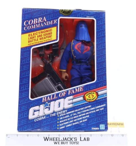 Cobra Commander Hall Of Fame Gi Joe 12 Figure Misb 1992 Hasbro Action