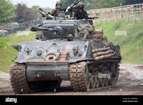 M4a3e8 76 Sherman Tank Fury Bovington Tank Museum Dorset England