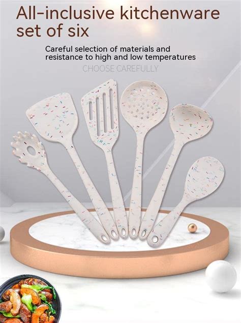 Pcs Silicone Kitchen Utensils Set Silicone Cooking Utensils Heat