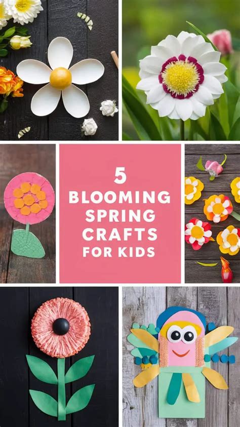 Blooming Brilliant Spring Crafts to Get Crafty with Your Kids! - Fabricerie