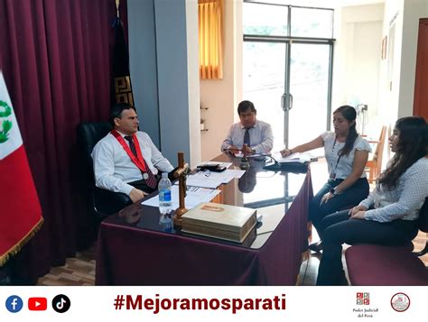 Presidente De La Corte De Ucayali Realiza Visita Inopinada En La Sede