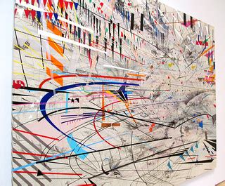 Julie Mehretu Stadia I 2004 Ink And Acrylic On Canvas S Rocor