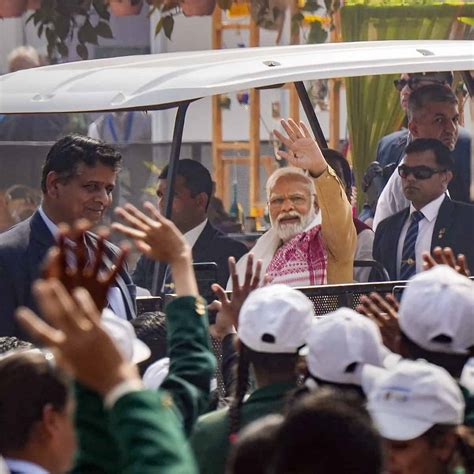 Prime Minister Narendra Modi At Aadi Mahotsav