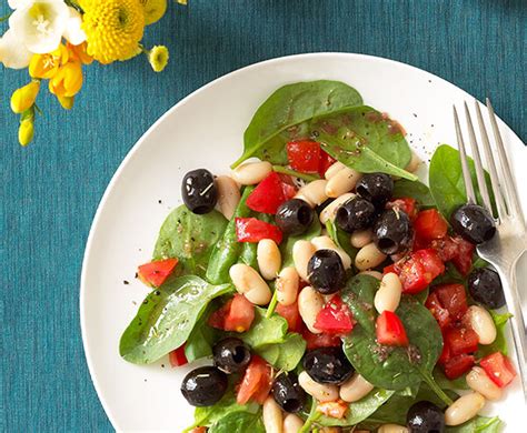 Italian White Bean And Spinach Salad Lindsay