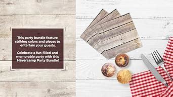 Amazon Havercamps Cut Timber Wood Slice Party For Guests