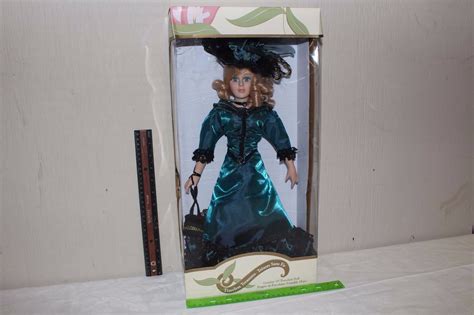 Timeless Treasures Genuine 18” Porcelain Collectors Doll Wstand Nib