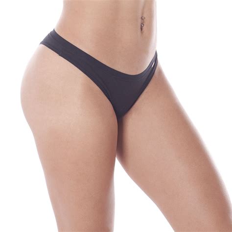 Calcinha Moda Intima Lingerie Tanga Algod O Feminina Loba Lupo Preto