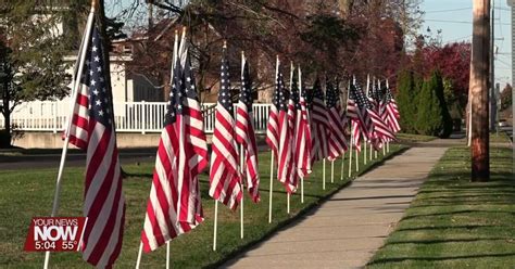 Lima Exchange Club Honors Veterans With American Flag Displays News